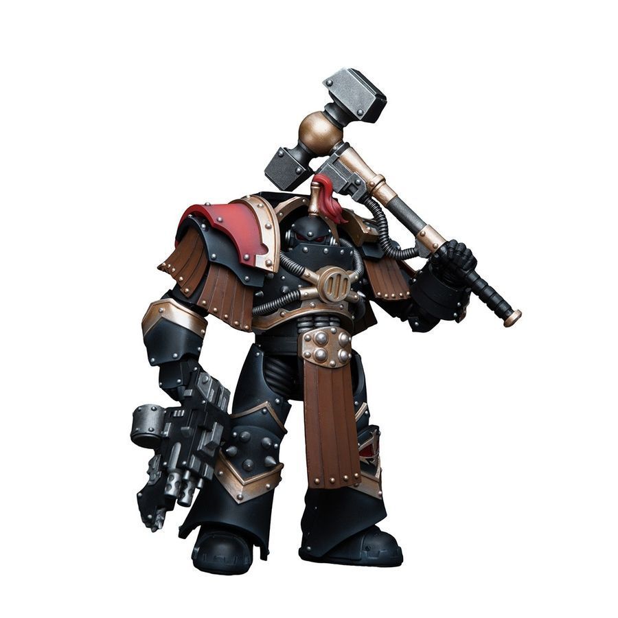 Фігурка з гри Warhammer 40k, Сини Хоруса Юстаерін з Громовим Молотом, JOYTOY, рухома, 13,6 см (WHR 0093)