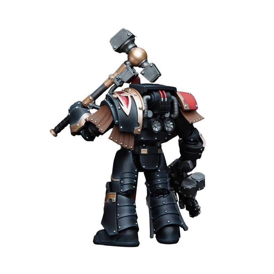 Фігурка з гри Warhammer 40k, Сини Хоруса Юстаерін з Громовим Молотом, JOYTOY, рухома, 13,6 см (WHR 0093)