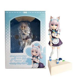 Аніме фігурка Nekopara, Некопара Котячий рай Vanilla, Ванілла на тортику, 20 см (NEKO 0024)
