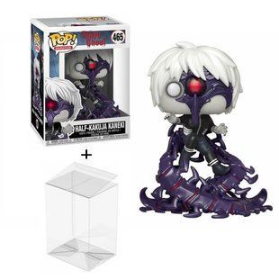 Аниме фигурка Токийский Гуль Tokyo Ghoul Funko POP Фанко поп Кэн Канэки, Half Kakuja Kaneki  10 см + защита для коробки (TG 0017)