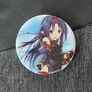 Значок аниме Мастера меча онлайн Sword Art Online, диаметр 58 мм (ZNSAO 0008)