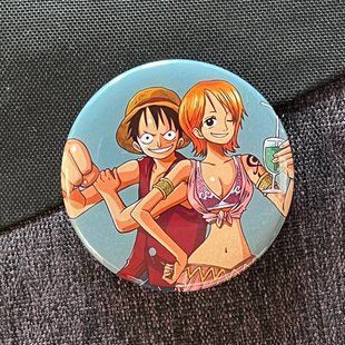 Значок аниме One Piece - Ван Пис, диаметр 58 мм (ZNOP 0058)
