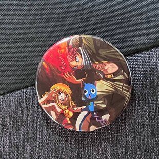 Значок аниме Хвост Феи Fairy Tail, диаметр 58 мм (ZNFAT 0021)