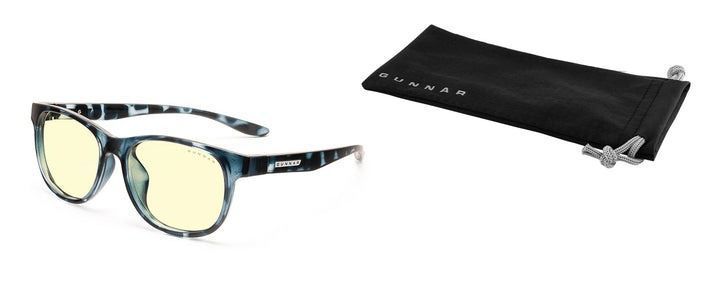 Дитячі окуляри для комп'ютера Gunnar, Rush Kids Large, Navy Tortoise, Amber (UA-09701)