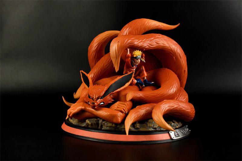 Аніме фігурка Naruto, Наруто Uzumaki Naruto Kurama, Узумакі Наруто та Дев'ятихвостий, 20 см (NAR 0059)