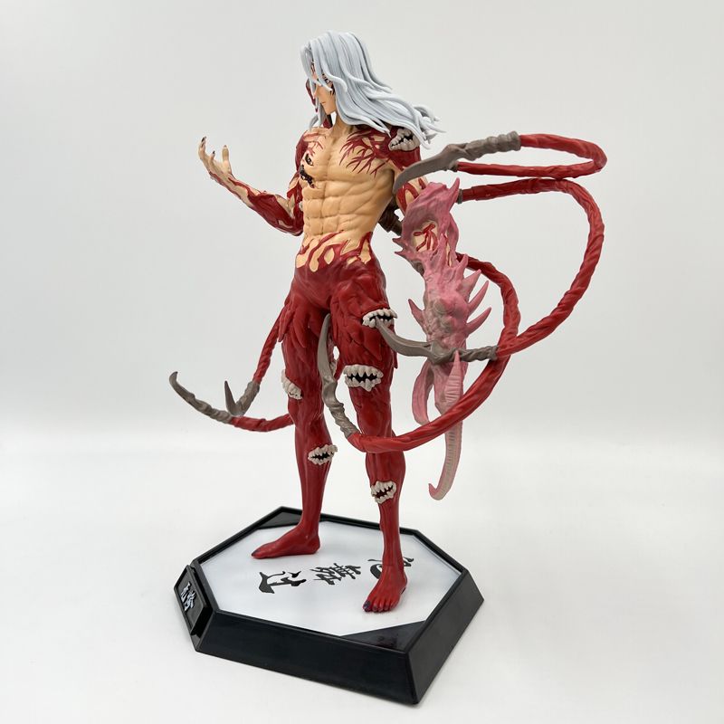 Аніме фігурка Demon Slayer Клинок розсікаючий демонів Kibutsuji Muzan, Музан Кібуцуджів формі демона, 32 см (BDD 0061)