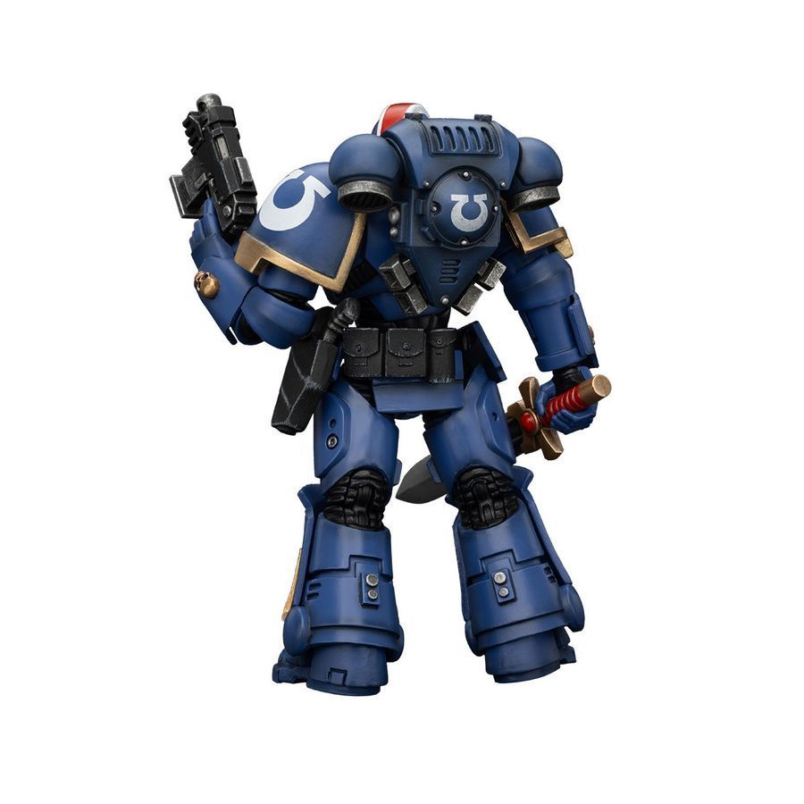 Фігурка з гри Warhammer 40k, Ультрамарини Герой ордена Прімаріс Лейтенант Ерастус, JOYTOY, рухома, 12,1 см (WHR 0133)