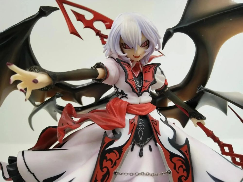 Аниме фигурка из игры Touhou 6 Remilia Scarlet, алая дьяволица Ремилия Скарлет, 27 см (TOHU 0001)