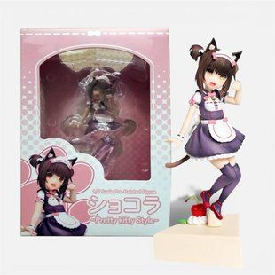 Аніме фігурка Nekopara, Некопара Котячий рай Chocola Чокола на тортику, 20 см (NEKO 0025)