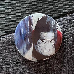 Значок аниме Naruto, диаметр 58 мм (ZNNAR 0026)
