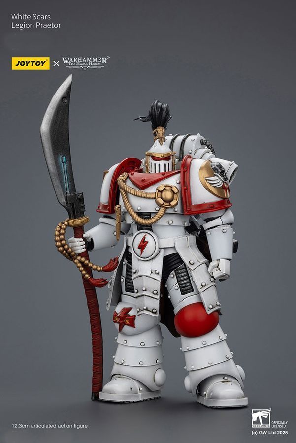 Фігурка з гри Warhammer 40k, Претор Легіону загону термінаторів Білих Шрамів, JOYTOY, рухома, 12,3 см (WHR 0181)