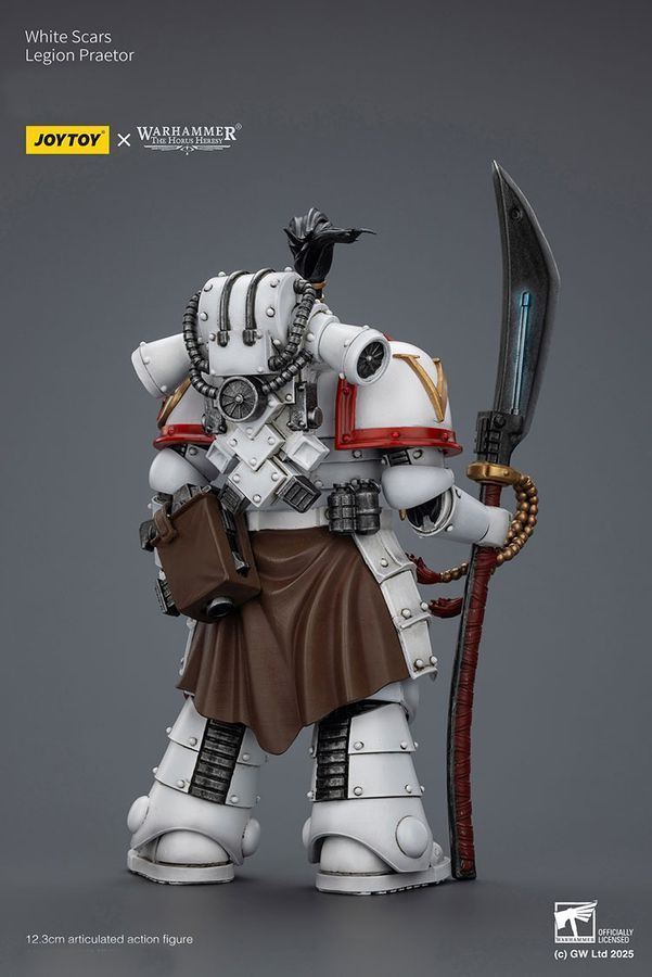 Фігурка з гри Warhammer 40k, Претор Легіону загону термінаторів Білих Шрамів, JOYTOY, рухома, 12,3 см (WHR 0181)