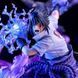 Аніме фігурка Naruto Наруто Sasuke Uchiha Саске Учіха, велика скульптура з підсвічуванням, 40 см (NAR 0086)
