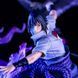 Аніме фігурка Naruto Наруто Sasuke Uchiha Саске Учіха, велика скульптура з підсвічуванням, 40 см (NAR 0086)