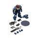 Фигурка из игры Warhammer 40k, Ультрамарины Герой Ордена Брат Ветеран Сержант Кастор, JOYTOY, подвижная, 11,7 см (WHR 0134)