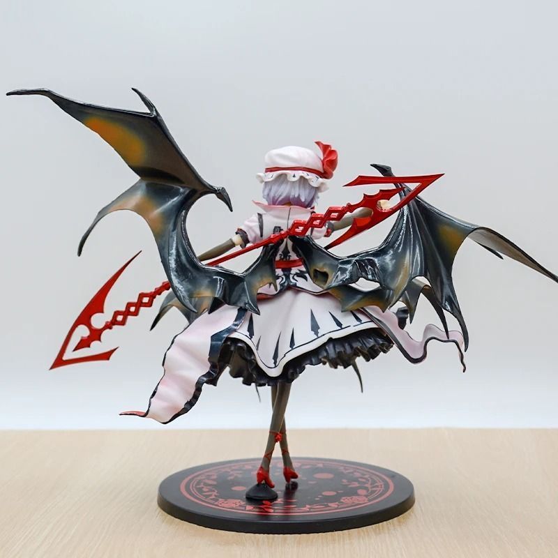 Аниме фигурка из игры Touhou 6 Remilia Scarlet, алая дьяволица Ремилия Скарлет, 27 см (TOHU 0001)