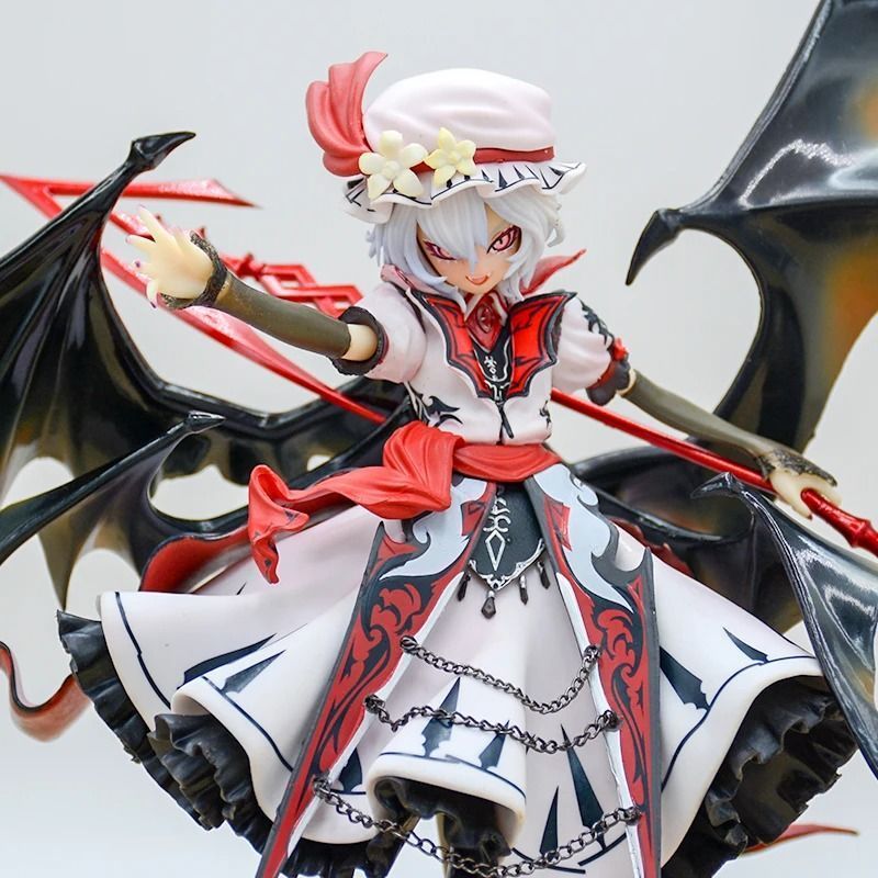 Аниме фигурка из игры Touhou 6 Remilia Scarlet, алая дьяволица Ремилия Скарлет, 27 см (TOHU 0001)