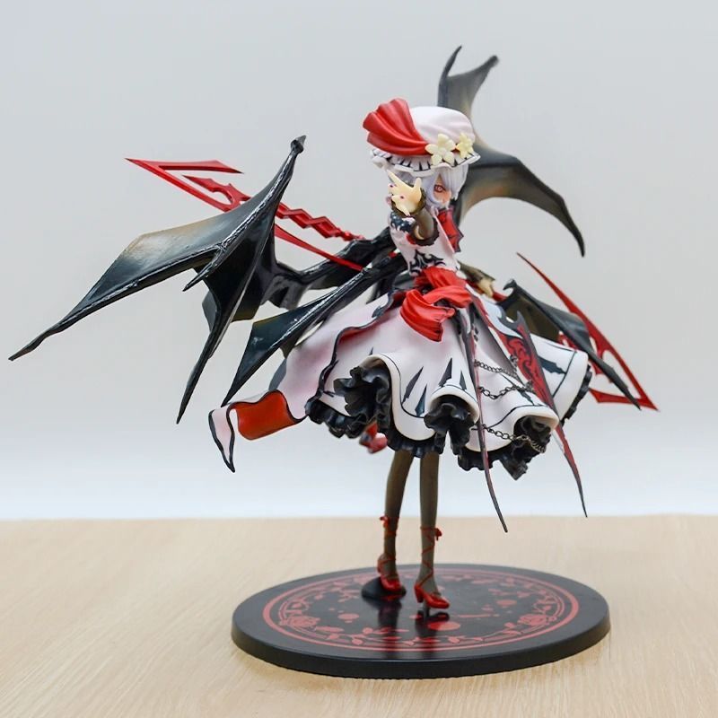 Аниме фигурка из игры Touhou 6 Remilia Scarlet, алая дьяволица Ремилия Скарлет, 27 см (TOHU 0001)