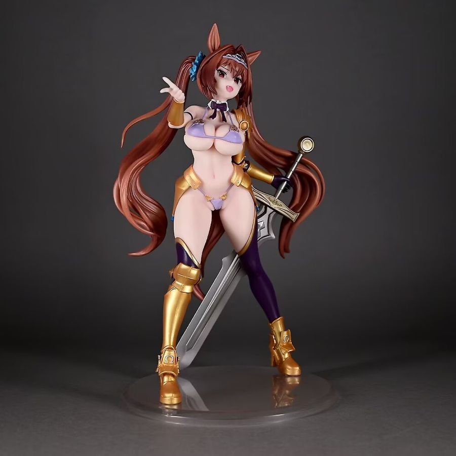 Аніме фігурка з гри Uma Musume: Pretty Derby Дівчата-поні Славне дербі, Дайва Скарлет, 25 см (UPD 0001)