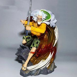Аніме фігурка One Piece Ван Піс, Silvers Rayleigh, Сільверс Рейлі, з підсвічуванням, 30,5 см (OP 0124)