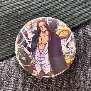 Значок аниме One Piece - Ван Пис, диаметр 58 мм (ZNOP 0010)