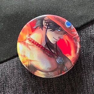 Значок аниме One Piece - Ван Пис, диаметр 58 мм (ZNOP 0060)