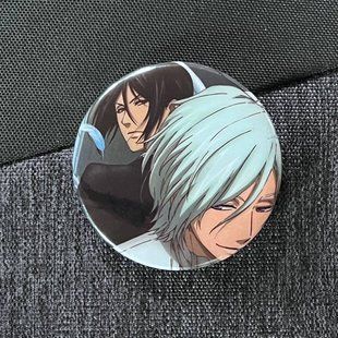 Значок аниме Темный Дворецкий Black Butler, диаметр 58 мм (ZNBLB 0018)