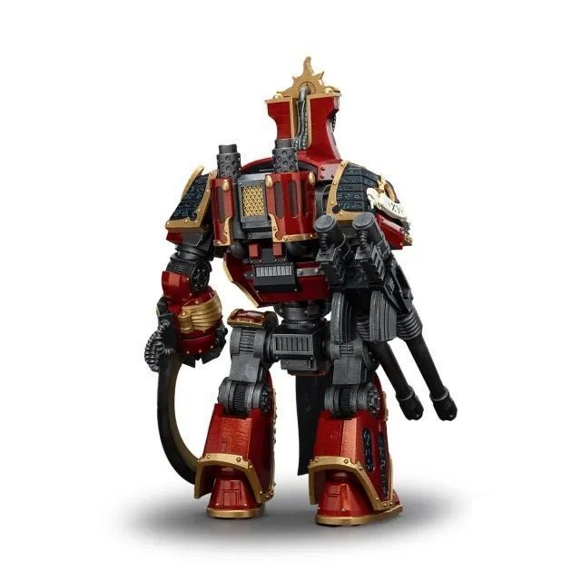 Фигурка из игры Warhammer 40k, Дредноут &laquo;Контемптор-Осирон&raquo; Тысячи Сынов с Клинком Силы Гравис и Автопушкой Гравис, JOYTOY, подвижная, 30,2 см (WHR 0096)
