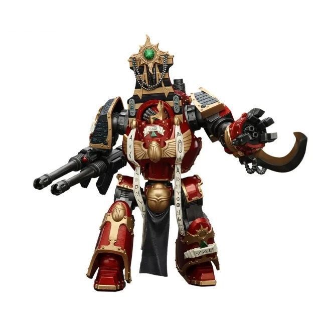 Фигурка из игры Warhammer 40k, Дредноут &laquo;Контемптор-Осирон&raquo; Тысячи Сынов с Клинком Силы Гравис и Автопушкой Гравис, JOYTOY, подвижная, 30,2 см (WHR 0096)