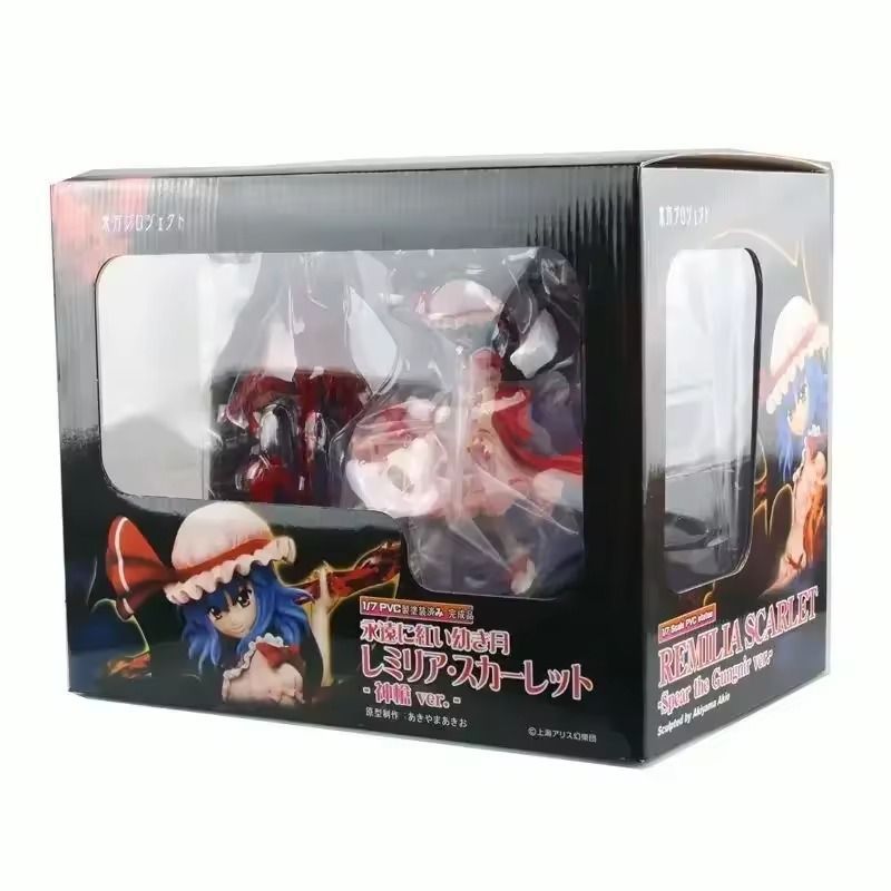 Аниме фигурка из игры Touhou 6 Remilia Scarlet, Алая дьяволица Ремилия Скарлет, 22 см (TOHU 0002)
