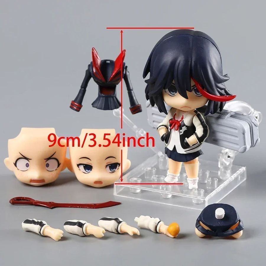 Нендороїд аніме фігурка KILL la KILL, Круши кромсай Matoi Ryuuko, Рюко Матой, 9 см (KK 0004)