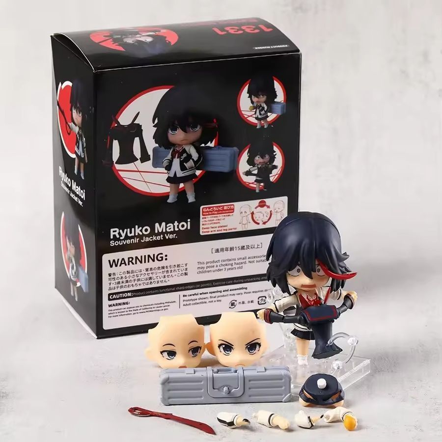 Нендороїд аніме фігурка KILL la KILL, Круши кромсай Matoi Ryuuko, Рюко Матой, 9 см (KK 0004)