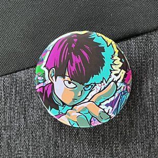Значок аниме Моб Психо 100 - Mob Psycho 100, диаметр 58 мм (ZNMPS 0001)
