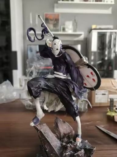 Аніме фігурка Naruto Наруто Uchiha Obito Учиха Обіто, нерухоме, 34 см (NAR 0088)