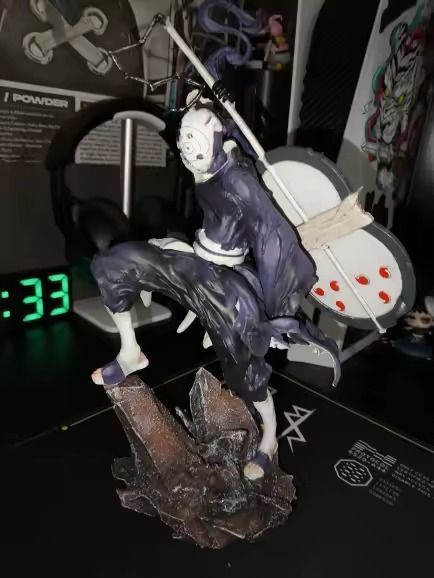 Аніме фігурка Naruto Наруто Uchiha Obito Учиха Обіто, нерухоме, 34 см (NAR 0088)