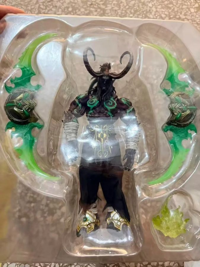 Фігурка World of Warcraft, Варкрафт Іллідан Лють Бурі в демонічній формі, Illidan, рухомий, 25 см (WC 0024)