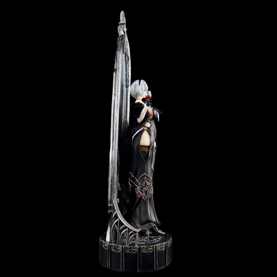 Аниме фигурка NieR: Automata Yorha No.2 Type B, Йорха ТуБи в платье возле зеркала, 63 см (NRA 0025)