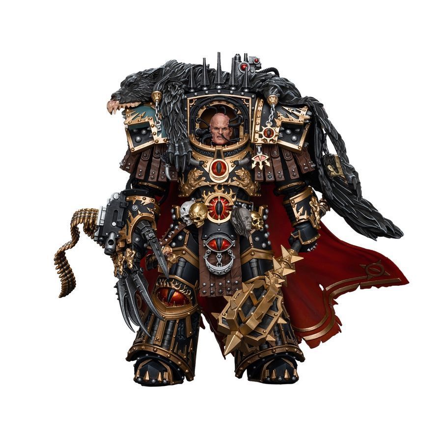 Фігурка з гри Warhammer 40k, Сини Хоруса Воїн Хорус Прімарх XVI легіону, JOYTOY, рухома, 20,2 см (WHR 0136)