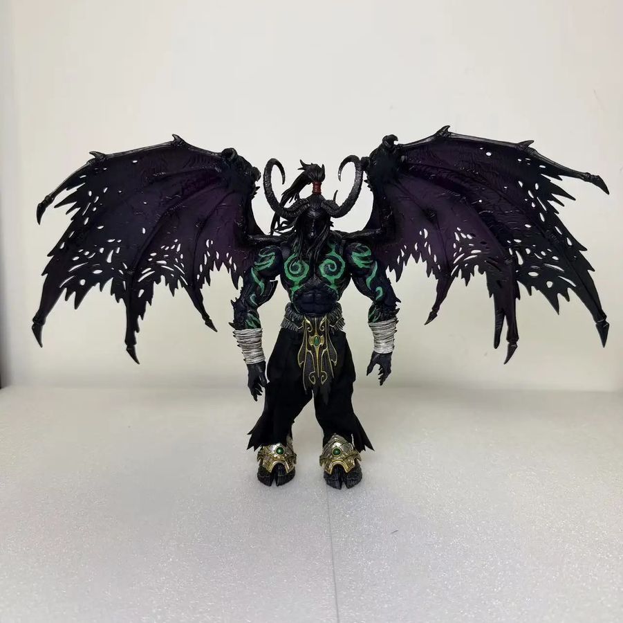 Фігурка World of Warcraft, Варкрафт Іллідан Лють Бурі в демонічній формі, Illidan, рухомий, 25 см (WC 0024)