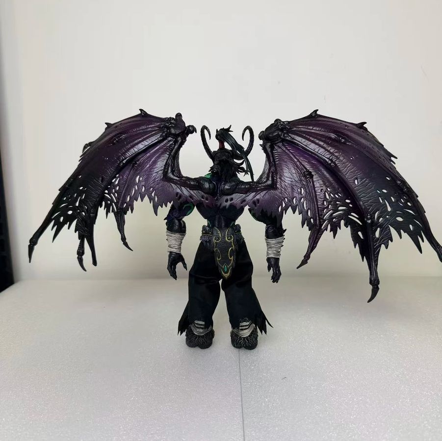 Фігурка World of Warcraft, Варкрафт Іллідан Лють Бурі в демонічній формі, Illidan, рухомий, 25 см (WC 0024)