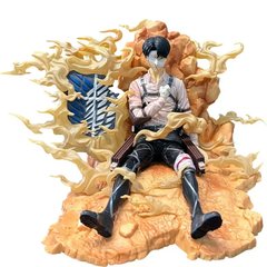 Аниме фигурка Атака титанов Attack on Titan Levi Ackerman, Леви Аккерман, 14 см (AT 0019)