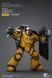 Фигурка из игры Warhammer 40k, Имперские Кулаки, Сержант с громовым молотом, JOYTOY, подвижная, 12,5 см (WHR 0009)