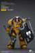 Фигурка из игры Warhammer 40k, Имперские Кулаки, Сержант с громовым молотом, JOYTOY, подвижная, 12,5 см (WHR 0009)