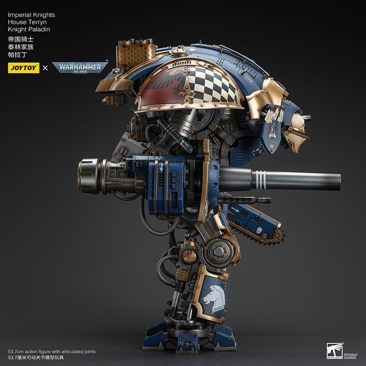 Фигурка из игры Warhammer 40k, Имперские рыцари Дом Террин Рыцарь Паладин, JOYTOY, подвижная, 53,7 см (WHR 0137)