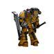 Фигурка из игры Warhammer 40k, Имперские Кулаки, Сержант с громовым молотом, JOYTOY, подвижная, 12,5 см (WHR 0009)