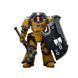Фигурка из игры Warhammer 40k, Имперские Кулаки, Сержант с громовым молотом, JOYTOY, подвижная, 12,5 см (WHR 0009)