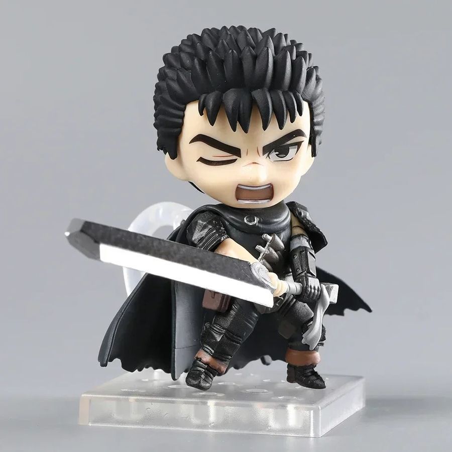 Аниме фигурка нендороид Berserk, Берсерк Guts Гатс, подвижная, 9 см (BRK 0008)