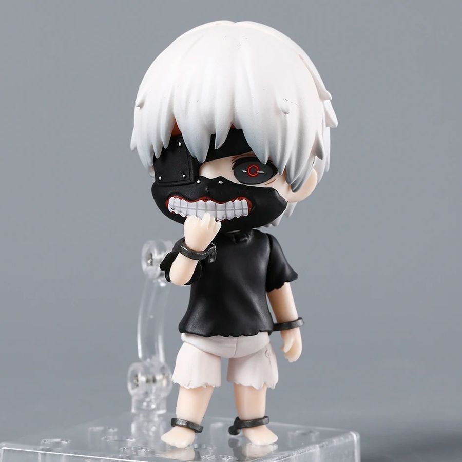 Аниме фигурка нендороид Токийский Гуль, Tokyo Ghoul Кэн Канэки, Ken Kaneki 2734, подвижный, 10 см (TG 0021)