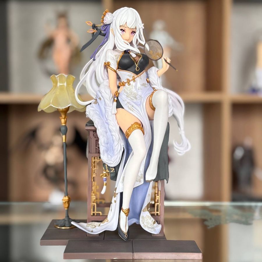 Аніме фігурка Re Zero Життя з нуля Emilia Емілія, 24 см (RZR 0014)