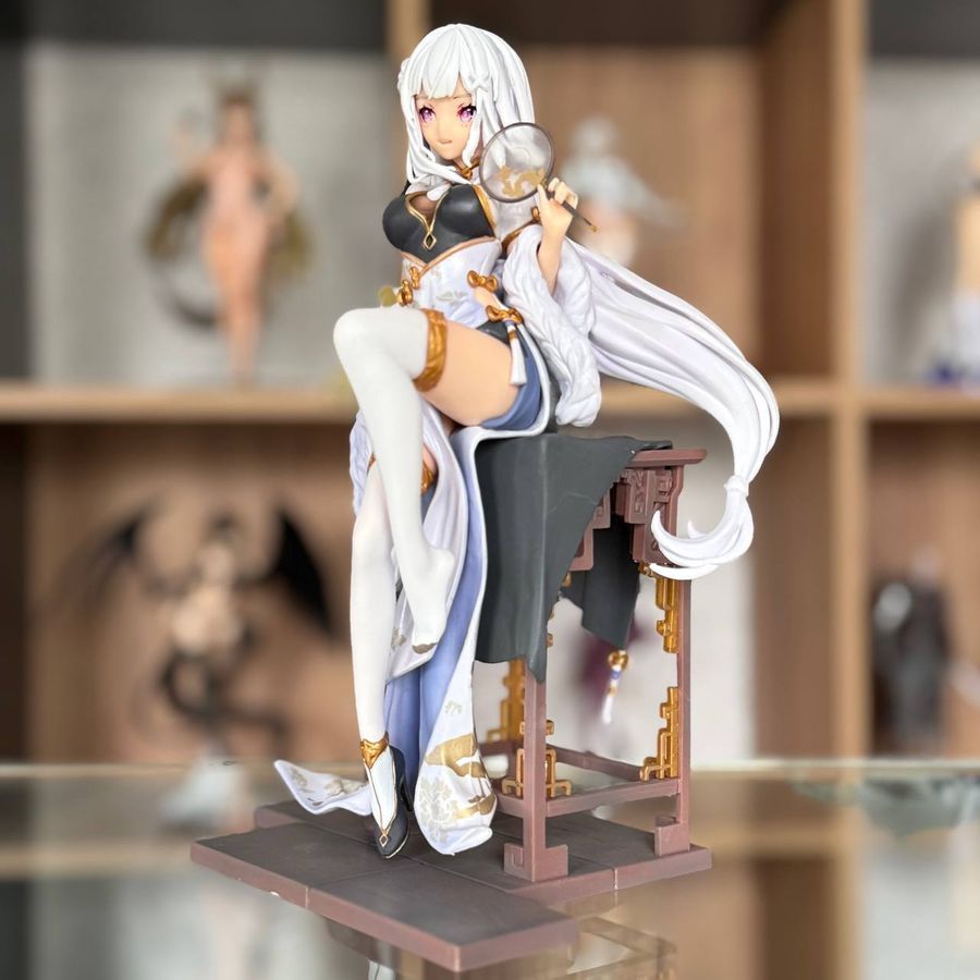 Аніме фігурка Re Zero Життя з нуля Emilia Емілія, 24 см (RZR 0014)